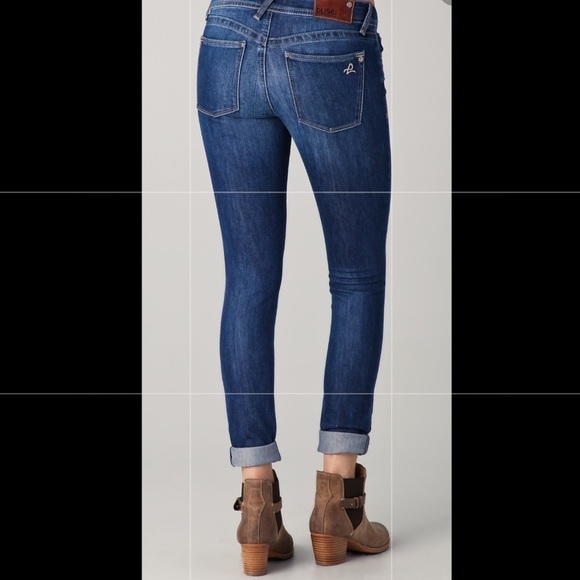 DL1961 Amanda Skinny Nirvana Blue Jeans - Picture 1 of 16